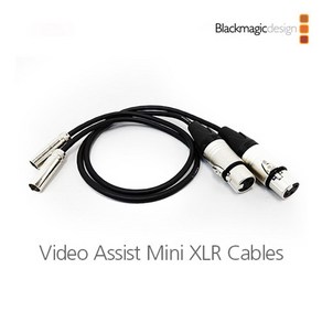 블랙매직 Mini XLR Adapte Cables /2ea 1SET, 1개