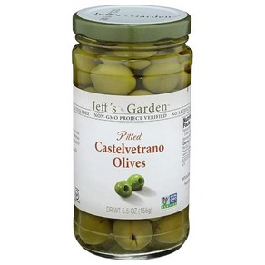 Jeffs Natuals Olives Pitted Castevetno 156.9g(5, 155g