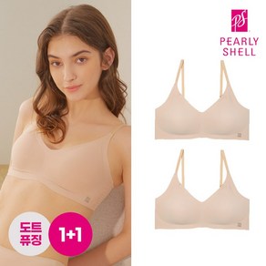 펄리쉘 도트퓨징 감탄브라 V넥 스트랍 2pcs PSWBR1P08 2