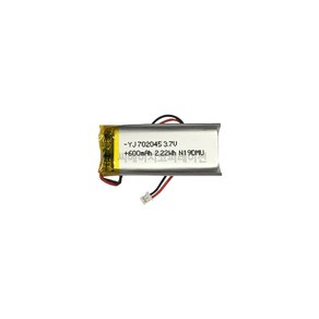 YJ 리튬폴리머배터리 KC인증충전지 3.7V YJ702045 600mAh