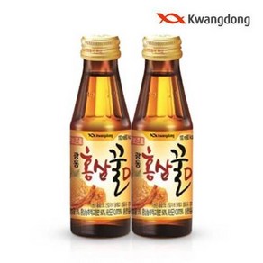 광동 홍삼꿀D 100ml x 50병 간식 겨울 아이들 회사 집 휴게실 탕비실 학교 자취필수 과자, 50개