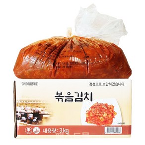 (아이스박스) 명우 볶음김치, 1개, 3kg