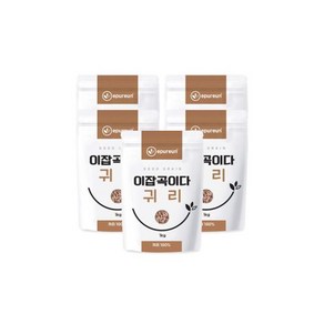 국산 귀리 5kg1kgX5봉) 23년산 햇곡, 국산 귀리 5kg(1kgX5봉) 23년산 햇곡, 5개, 1kg