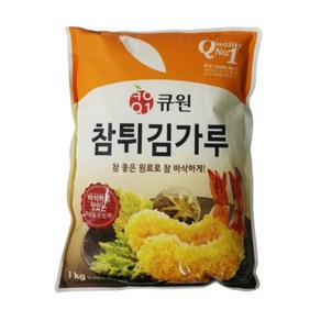 삼양사 큐원 참튀김가루 1kg 1BOX(1kg X 10봉) / 튀김/ 야채튀김, 10개