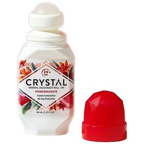 크리스탈 바디 데오드란트 롤온타입 석류, 66ml, 1개