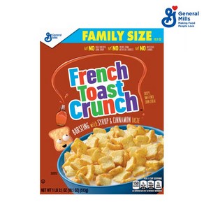 General Mills French Toast Crunch 프렌치 토스트 크런치 시럽 시나몬 시리얼 538g