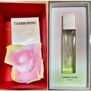 [본사정품] TAMBURINS 퍼퓸 향수 이브닝글로우 EVENING GLOW탬버린즈, 2개, 11ml