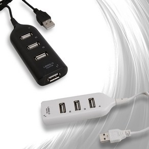 아이예스 USB 4포트 허브 무전원 노트북 컴퓨터 1M케이블 USB허브 IY-4PORTS