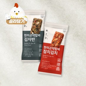 바르닭 현미곤약밥바 참치김치, 현미곤약밥바 참치김치 1팩, 1개, 100g