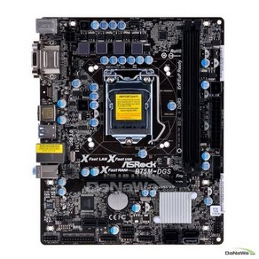 ASROCK B75M-DGS LGA 1155 소켓 2세대 3세대 메인보드, B75M-DGS R1.0VER