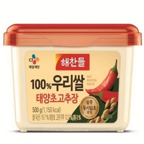 해찬들 태양초 골드 고추장, 500g, 1개