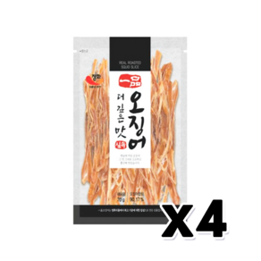 일품오징어 더깊은맛 간편안주 70g﻿ x 4개, 70g