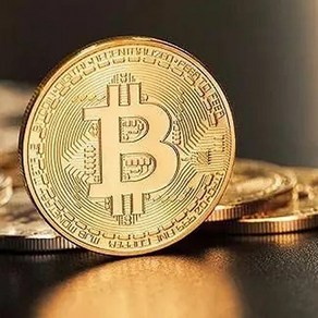 비트코인동전 떡상기원 기념일 주화 가상화폐 BTC 악세서리, 실버