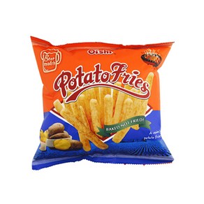 Oishi Potato Fies Babecue Flavo 오이쉬 포테이토 바베큐, 50g, 1개