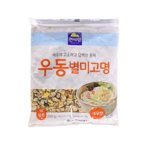 새우의 고소하고 담백한 풍미 모밀 라면 우동고명 후레이크(새우맛) 250g