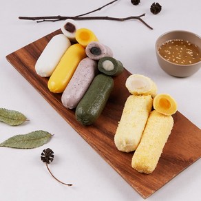 [단미정] 무당 저염 앙금 모둠 가래떡인절미 6종 1팩 (50gx10개), 1세트, 500g