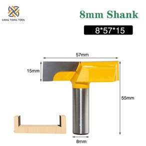 랭 통 도구 밀링 커터 하단 청소 라우터 비트 스트레이트 클린 forWood 목공 CuttingLT105