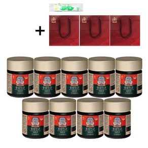 정관장 홍삼진고 100g+쇼핑백+크린타올 증정, 100g, 9개