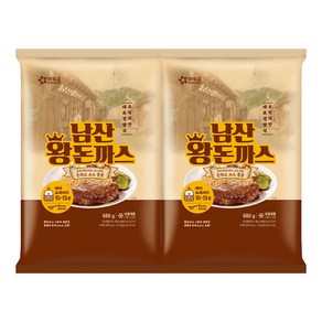 아워홈 남산 왕돈까스 680g 1+1 (소스포함), 2개