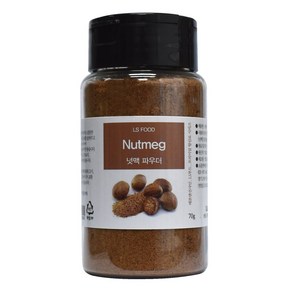 NEW 넛맥 분말 70g 수입 천연 향신료 가루 너트맥 파우더 육두구 nutmeg powder