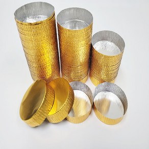 주연상사 금박 갈레트 쿠키 컵 지름6cm 100개 브루통, 갈레트 컵100개, 1세트