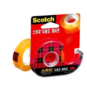 스카치 다용도 셀로판테이프 디스펜서 581 18mm x 15m, 10개