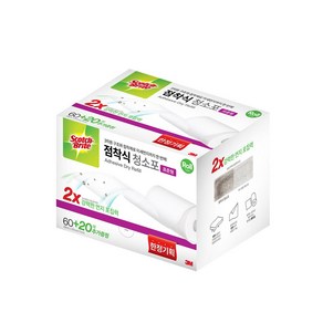 스카치브라이트 점착식 청소포 표준형 80매, 2개