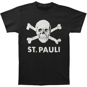 ROCKPANDA FC St. Pauli Skull 반팔티반팔티