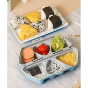 네지쿠 주먹밥 김밥틀 삼각형 하트 주먹밥틀 6구, 1개, 그레이