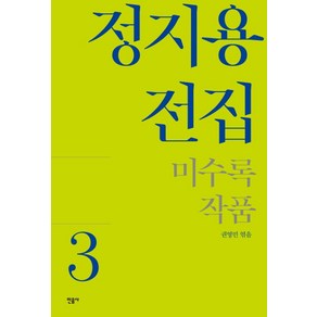 정지용 전집 3: 미수록 작품, 민음사, 권영민 편