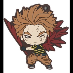 넨도 로이드 일본 캐릭터 피규어 샵 애니 My Heo Academia 애니메이션 바쿠구 카츠키 미도리야 이즈쿠 다비 호크스 고무 키체인 장식 장난감 컬렉션 선물, [08] 08 Hawks, 1개