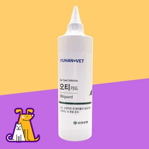 오티가드 강아지 고양이 무자극 귀세정 500ml 대용량, 1개