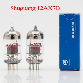 Shuguang 12AX7B 진공관 ECC83 7025 6N4 튜브 대체 정밀 페어링 오디오 앰프에 적용 가능, 1.2pcs