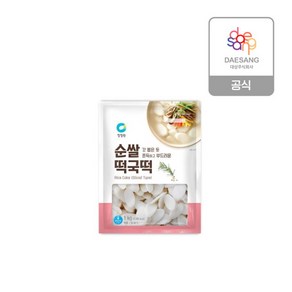 [청정원] 순쌀떡국떡 1kg x 4개