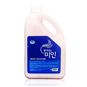 향기나는미인 대용량 바디워시(핑크) 4000ml 바디워시, 1개, 4L