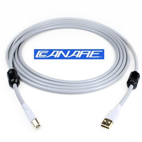 카나레 CANARE L-4E6ATG 무산소동 OFC USB A to B 커스텀 케이블 / 길이선택, 1M, 1개