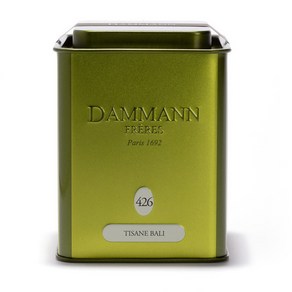 DAMMANN FRERES 프랑스 정품 다만프레르 티잔 발리 틴케이스 45g, 1개, 1개입