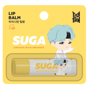 타이니탄 방탄소년단 슈가 (SUGA) 립밤 레몬향 x 1개, 4.5g