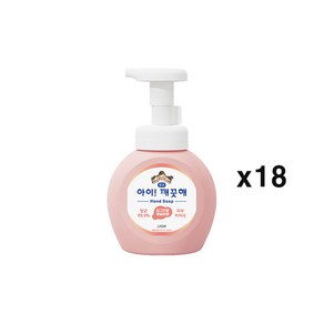 아이깨끗해 핸드워시 모이스처 복숭아, 250ml, 36개