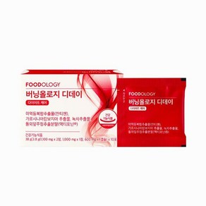 [푸드올로지] 버닝올로지 디데이 10포, 3.8g, 1개