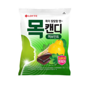 목캔디 허브 217g (한박스), 6개