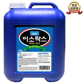 미소락스 13kg 락스 표백 살균 소독 말통 대용량 업소용, 4개