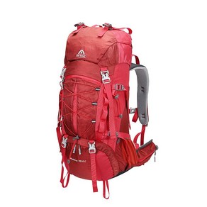 등산배낭 여성용 Quechua Easyfit 50 리터 Foclaz 상세 페이지 L 참고, 레드 8053 50L (레인 커버 포함)