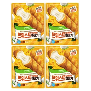 풀무원 트위스트 꽈배기 모짜렐라 336g X 4봉, 4개