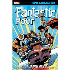 (영문도서) Fantastic Four Epic Collection: Into the Time Stream [New Printing] Paperback