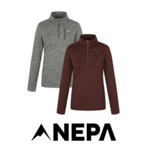 [백화점 매장판] 네파 NEPA 여성 반집업 등산티셔츠 봄 가을 간절기 등산복 등산티셔츠 아웃도어 레저 스포츠 하프집업 롱슬리브 티셔츠