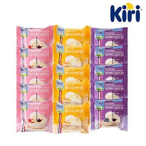 G 끼리 크림치즈 찰떡 3종 15개 (스트로베리5/블루베리5/베이크5)