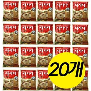 업소용 식자재 재료 CJ 백설 냉면 다시다 300g X20, 20세트