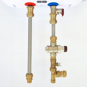 전기온수기 설치부속 세트 감압변 선택가능 15A 연결 배관부속 귀뚜라미 경동나비엔 이지웜 대성쎌틱