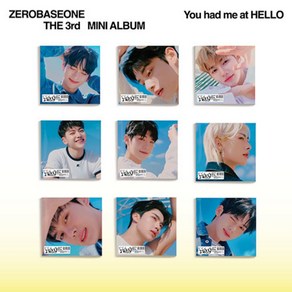 제로베이스원 ZEROBASEONE - 3d MINI ALBUM [You had me at HELLO] (Digipack ve.) 디지팩 버전선택, Random Ve.